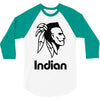 indian warrior fighter 3/4 Sleeve Shirt