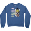 ski mood french bulldog Crewneck Sweatshirt
