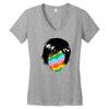 lovely face Women's V-Neck T-Shirt