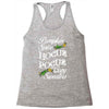 pumpkin spice hocus pocus and cozy sweaters Racerback Tank