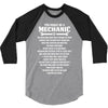 You Might Be A Mechanic If 3/4 Sleeve Shirt