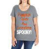 pumpkin spice and everything spooky Ladies Curvy T-Shirt
