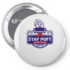marshmallow Pin-back button