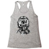 skull pilot Racerback Tank