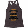 Super Cool Grandson Of A Freaking Awesome Grandpa Racerback Tank