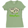 rolling papers Ladies Fitted T-Shirt