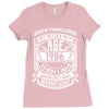 Things Better 1986 Age Approach Magnificent Ladies Fitted T-Shirt