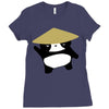 panda2 Ladies Fitted T-Shirt