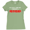 you dont scare me i married Ladies Fitted T-Shirt