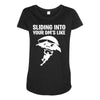 sliding into your dm's like Maternity Scoop Neck T-shirt