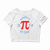 happy pi day Crop Top
