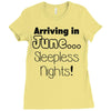new daddy to be Ladies Fitted T-Shirt