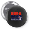 usa basketball logo Pin-back button