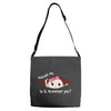 November Peeking Out Baby Girl Adjustable Strap Totes