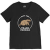 save the trash pandas V-Neck Tee