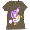 majin boo Ladies Fitted T-Shirt