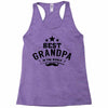 the best grandpa Racerback Tank