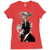 business man Ladies Fitted T-Shirt