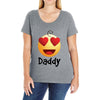 Daddy Ladies Curvy T-Shirt