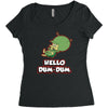 dum dum gazoo Women's Triblend Scoop T-shirt