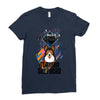 who loves german shepherd Ladies Fitted T-Shirt
