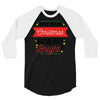 may your christmas be merry &amp; bright 3/4 Sleeve Shirt