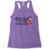i'm that crazy girl who loves betty boop a lot Racerback Tank