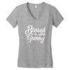 Blessed to be Called Granny Women's V-Neck T-Shirt