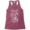 choose your weapon gamers Racerback Tank