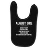 August Girl Hated By Many Baby Bibs