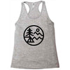 camp bold (for light) Racerback Tank