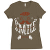 keep smile everyday Ladies Fitted T-Shirt