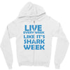 shark week live every week Zipper Hoodie