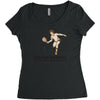 racquetball Women's Triblend Scoop T-shirt