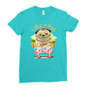 life's a pug Ladies Fitted T-Shirt