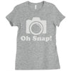 oh snap! Ladies Fitted T-Shirt