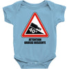 warning descent Baby Onesie