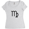February Girls Are Sunshine Mixed With A Little Hurricane Women's Triblend Scoop T-shirt