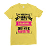 I've Been Called A Lot Of Names But Grandma Is My Favorite Ladies Fitted T-Shirt