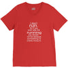 i don't run V-Neck Tee