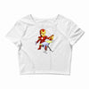 iron man (ironman parody) Crop Top