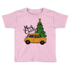 merry christmas car Toddler T-shirt
