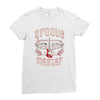 groove master bass Ladies Fitted T-Shirt