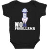 no probllama Baby Bodysuit