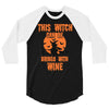 wine witch! 3/4 Sleeve Shirt