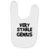 very stable genius Baby Bibs