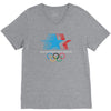 retro los angeles 1984 olympic games V-Neck Tee