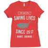 PUBG Yes We Pan Ladies Fitted T-Shirt