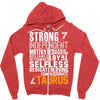 Strong Independent Motivated Taurus Zipper Hoodie