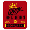 Kings Are Born In December Mousepad